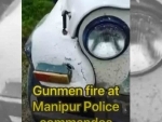 Unidentified gunmen open fire on Manipur police, one cop injured