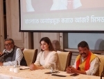 Tollywood actress Srabanti Chatterjee joins BJP in Kolkata