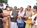 Assam CM Himanta Biswa Sarma dedicates Supermarket-GS Road flyover in Guwahati
