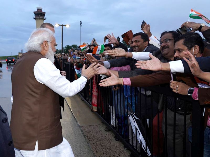 Modi's US trip: PM arrives in Washington to exuberant welcome from Indian diaspora