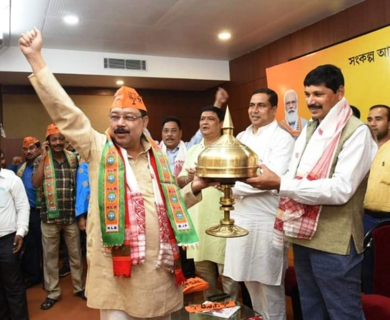 AIUDF’s lone Hindu MLA joins BJP
