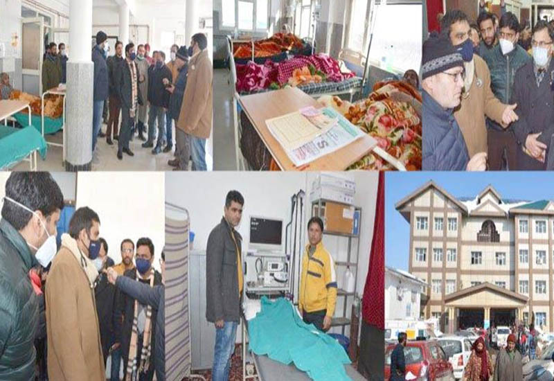 Jammu and Kashmir: DC Shopian pays surprise visit to district hospital