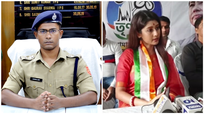 Bengal polls: TMC candidate Lovely Moitra's husband, Howrah Rural SP Saumya  Roy removed from election duties