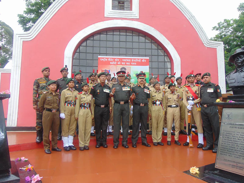 NCC commemorates 75th years of Independence at Shillong