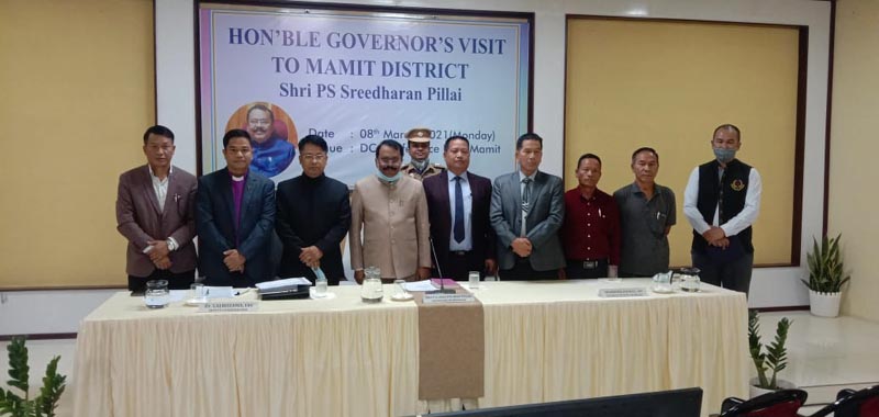 Mizoram Governor visits aspirational district Mamit