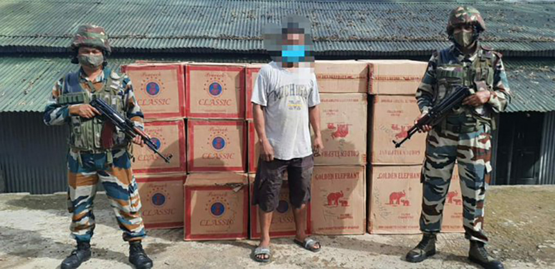Large number of foreign-origin cigarettes worth Rs 52 lakh seized in Mizoram