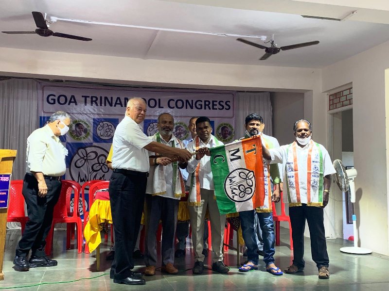Former Congress and NCP leaders join Goa Trinamool Congress