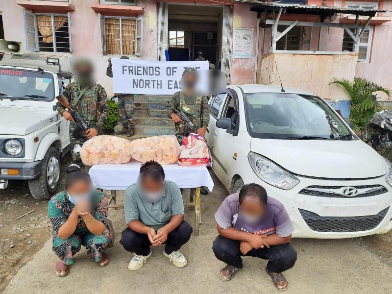 Assam Rifles busts narcotics trafficking ring in Manipur, seizes narcotics worth Rs 10 crore