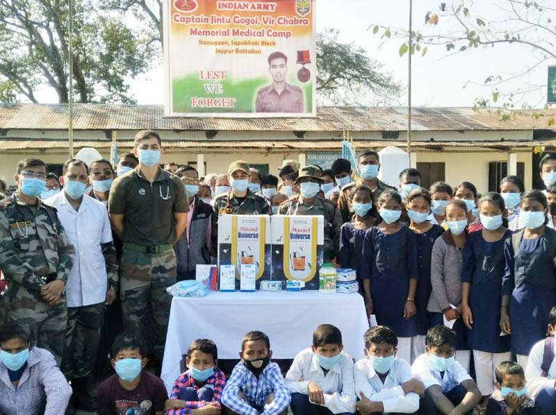 Indian army organises Op Sadbhavana medical camp in Assam's Charaideo