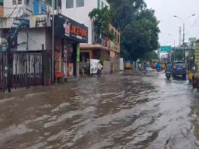 Heavy rains lash Chennai and suburbs, bring back memories of 2015 floods