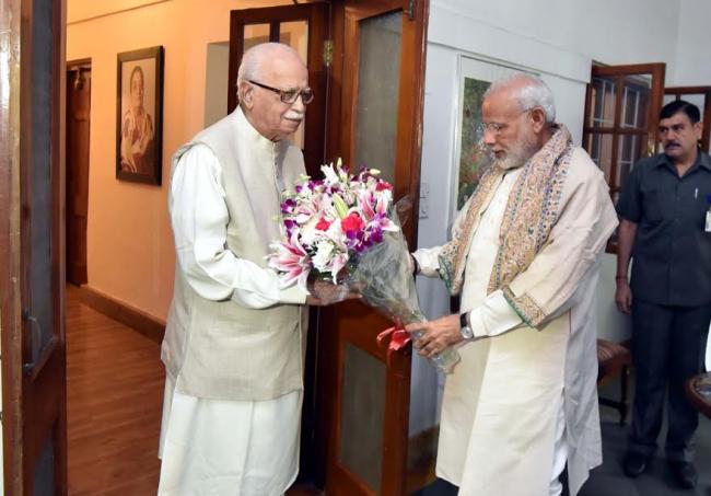 LK Advani turns 94, Indian PM Narendra Modi wishes