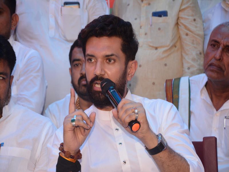 Chirag Paswan threatens to approach court if uncle given Cabinet position under LJP quota