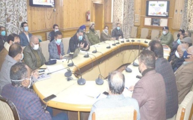 Kashmir: Table top exercise on earthquake