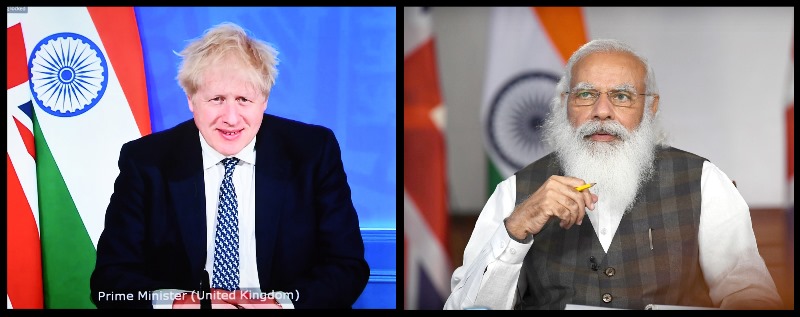 Narendra Modi, Boris Johnson attend virtual summit, 'Roadmap 2030' adopted