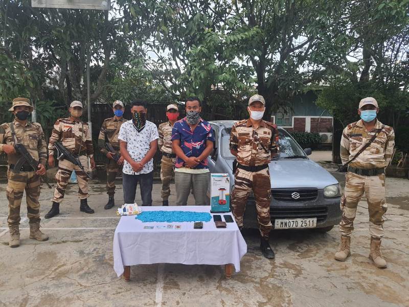 Two drug peddlers arrested with drugs in Manipur’s Thoubal