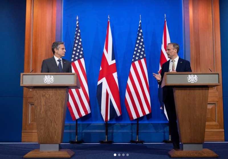 US-UK stands on same ground on holding China accountable for Hong Kong, Xinjiang