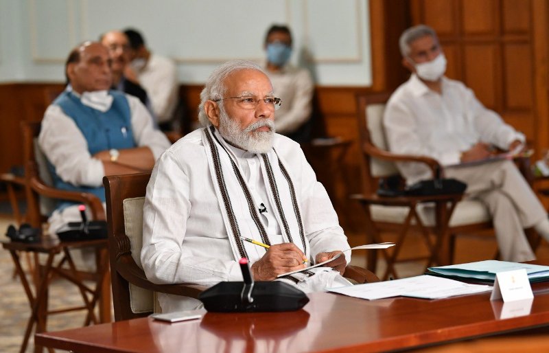 PM Modi attends election strategy session ahead of upcoming state elections