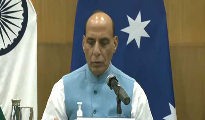 Australia invited to participate in India's defence industry: Defence Minister Rajnath Singh after 2+2 talks