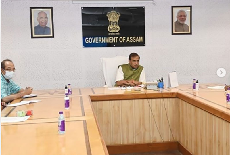 Himanta Biswa Sarma virtually flags off the first consignment of IFFCO’s Nano Urea to Assam