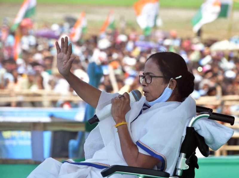 Hold remaining phases of election in one go: Mamata Banerjee to Election Commission