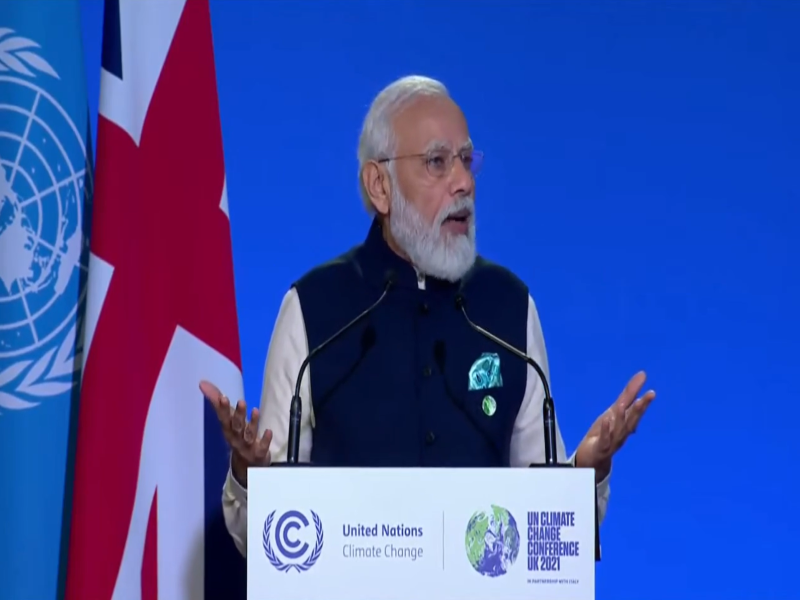 PM Modi outlines three proposals to help countries in adaptation to climate change