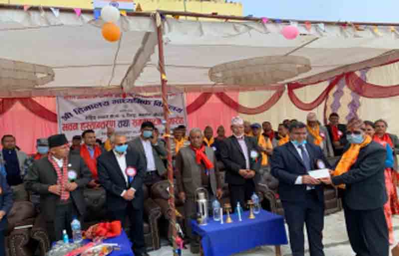 India builds Shree Himalaya Secondary School in Nepal