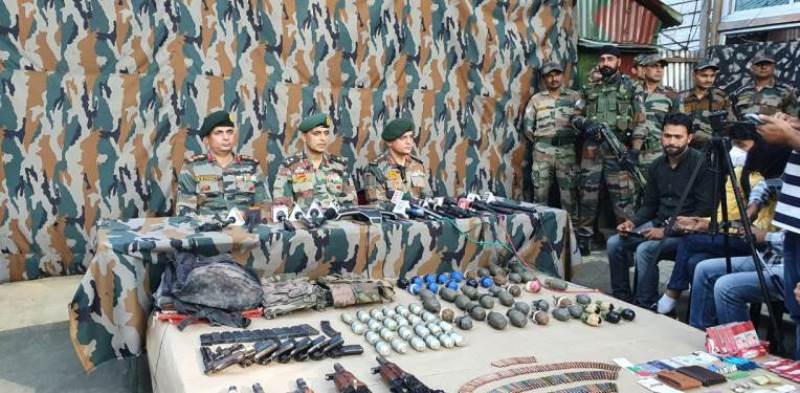 Army kills 3 terrorists in Kashmir's Uri, recovers huge cache of arms and ammunition