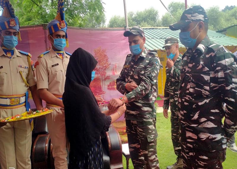 Raksha Bandhan celebrated in Kashmir