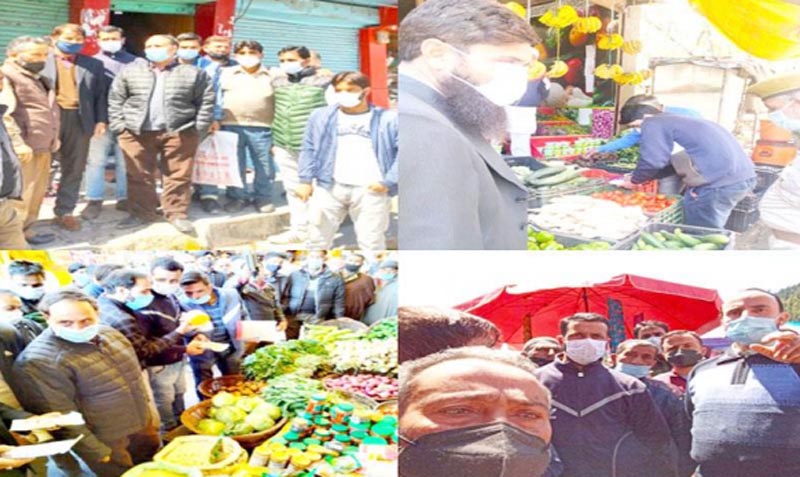 Jammu and Kashmir: Market checking in Kupwara
