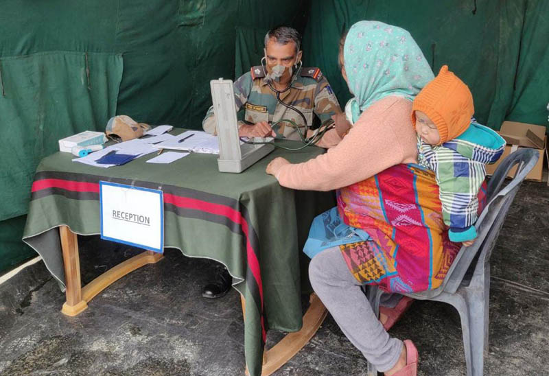 Indian army organises medical camp in Arunachal Pradesh's Anjaw