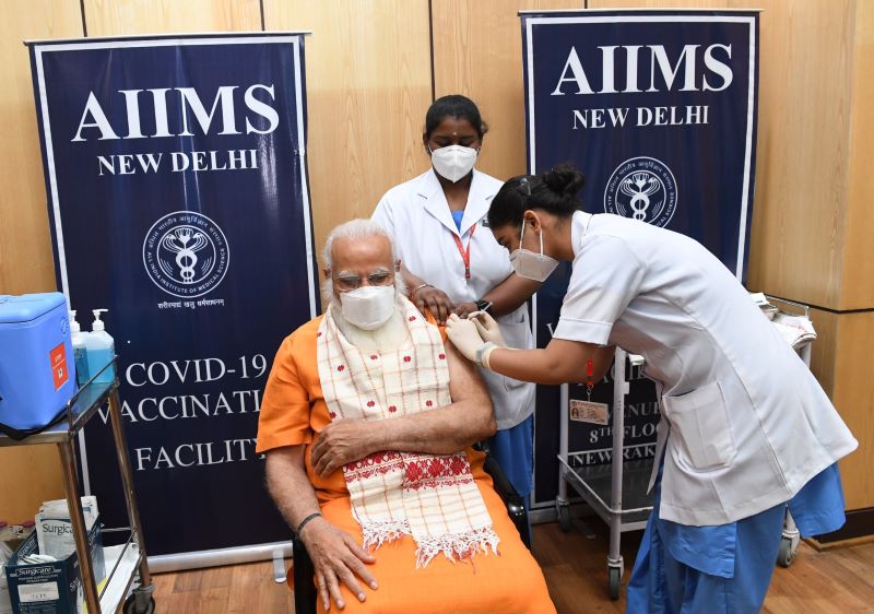 PM Modi gets second dose of Covid-19 vaccine today