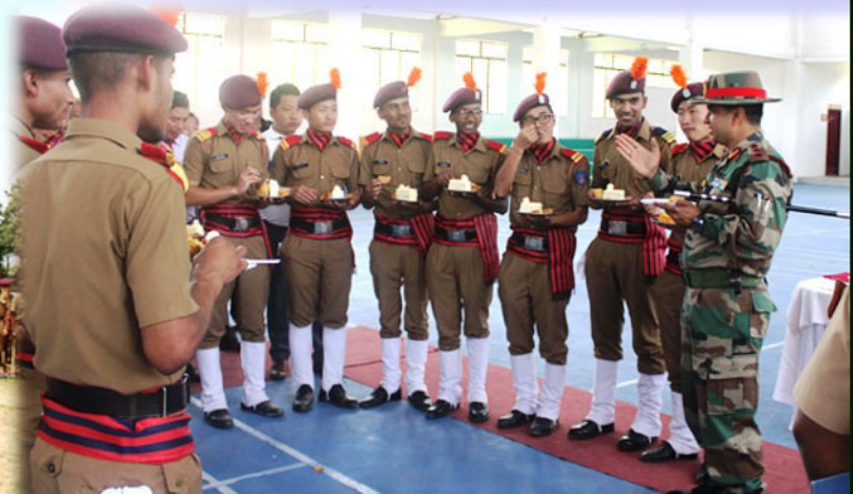 41 Assam Rifles felicitates students in Nagaland’s Kiphire