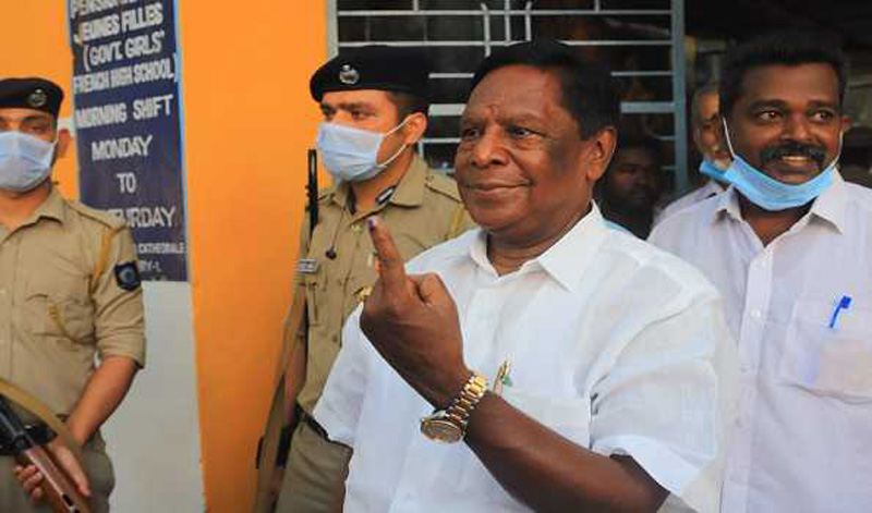 People of UT will reject communal forces : V Narayanasamy
