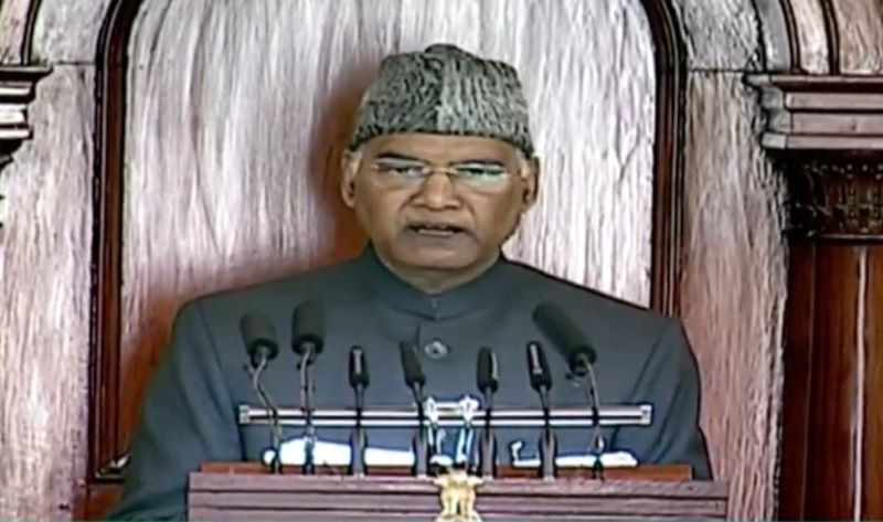 Govt will respect SC order pausing farm laws: President Kovind in Parliament