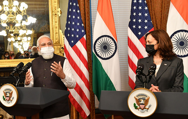 US Vice President Kamala Harris asked Pakistan to take action on terror groups
