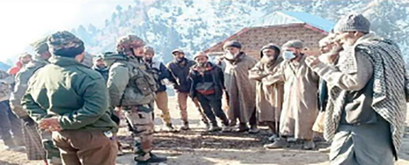 Kashmir: Indian Army minimizes Gurez fire loss