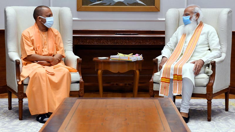 Yogi Adityanath meets PM Modi amid speculations over change in UP face