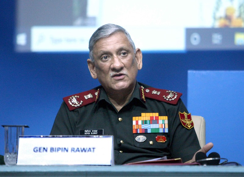 China and Pakistan are indulging in proxy war against India to disturb J&K: General Bipin Rawat