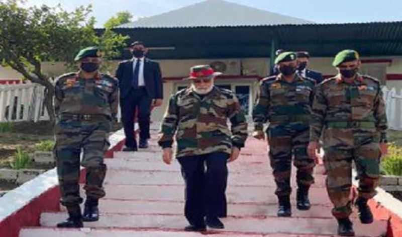 PM Modi reaches Kashmir's Naushera to celebrate Diwali with Indian Army personnel