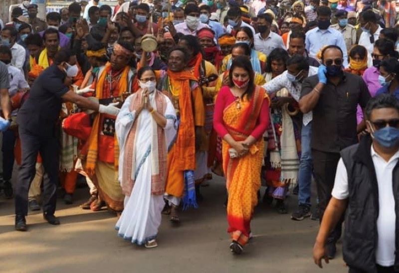 'I am still in Trinamool Congress': Rebel Lok Sabha MP Satabdi Roy after meeting top brass