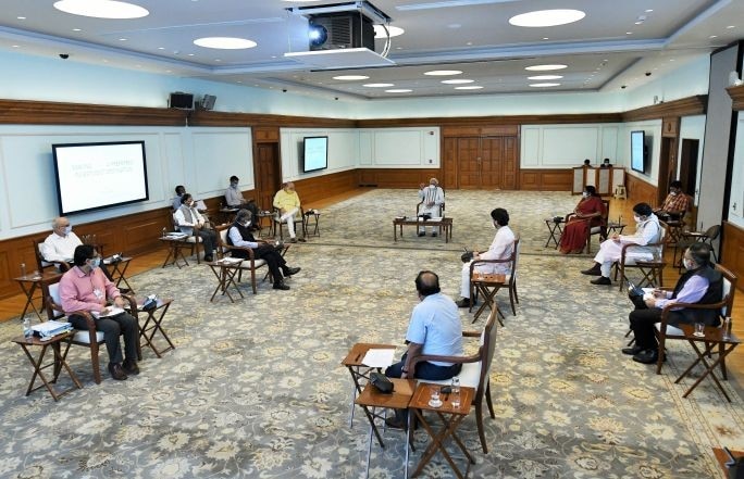Covid-19: PM Modi chairs high-level meeting as India records 93,249 new cases in last 24 hrs