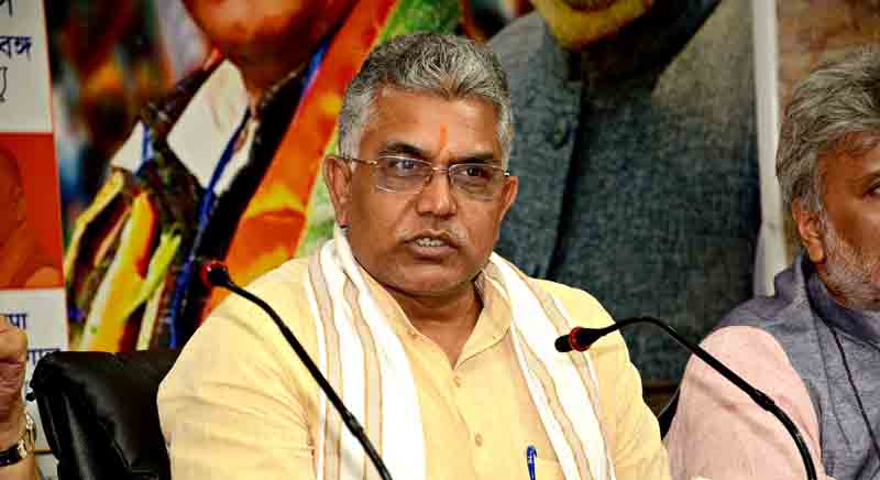 Bengal BJP chief Dilip Ghosh won't contest in state elections