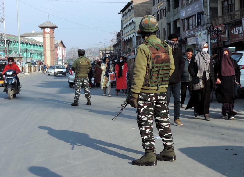Jammu and Kashmir: Three terrorists killed during encounter in Srinagar outskirts