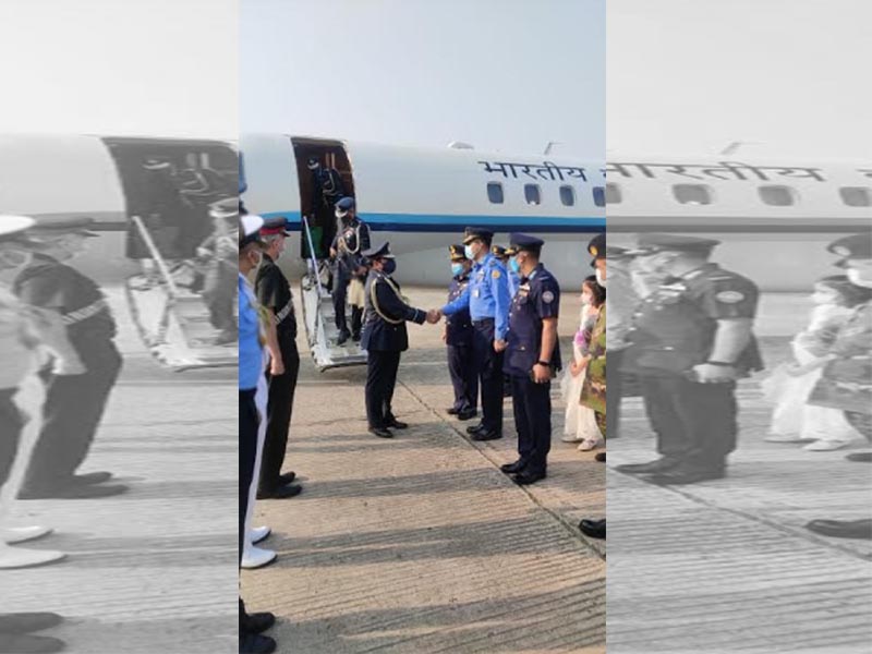 Indian Air Chief Marshal RKS Bhadauria visits Bangladesh