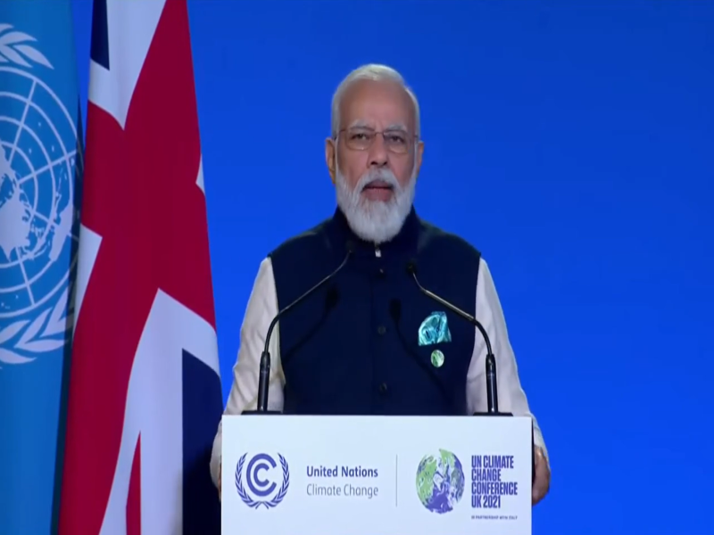 India will achieve net-zero target by 2070: PM Modi at COP26 in Glasgow