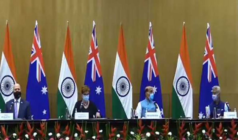 Afghanistan must not allow its soil for terrorist acts: say India and Australian leaders after 2+2 talks