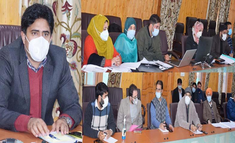 Jammu And Kashmir: Status of COVID19 control measures reviewed at Pulwama