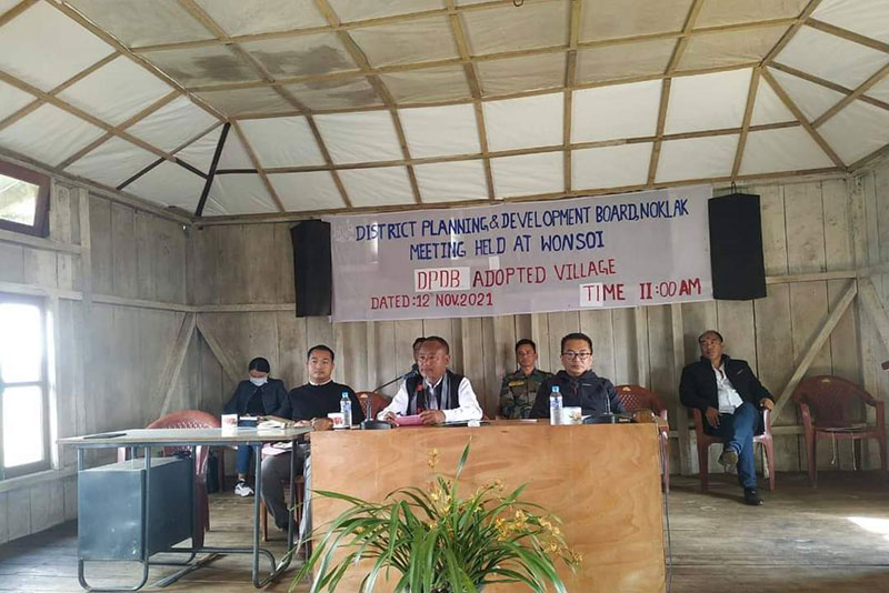 Nagaland: Noklak DPDB meeting held at Wansoi village