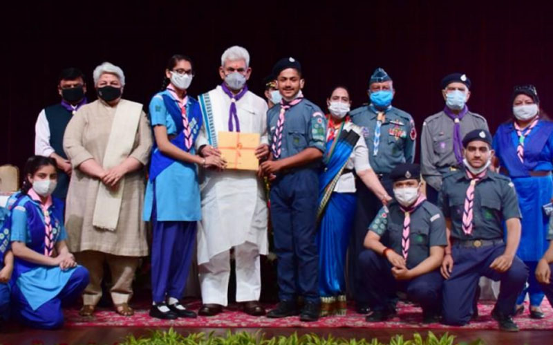 Jammu and Kashmir: LG Manoj Sinha enhances grant-in-aid to J&K Bharat Scouts & Guides
