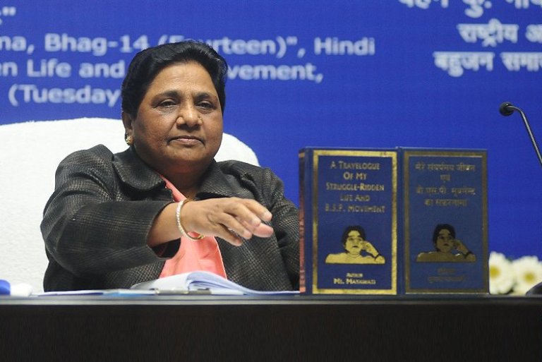 Ex- Uttar Pradesh CM Mayawati terms setting up of Ambedkar memorial 'drama', UP government hits back